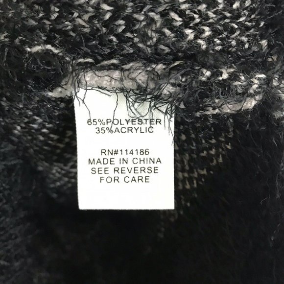 89th + Madison Womens Sweater Size Small Black - Picture 4 of 5